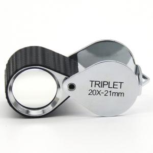 Quality Portable Triplet Lens 21mm Jewelry loupe Magnification of 20X wholesale
