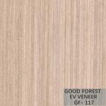 Engineered Wood Veneer Pear Oak Brown Color Quarter Cut Customized