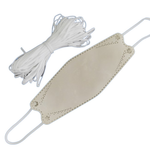 Face Mask Flat Earloop Elastic Cord 5MM Polyester