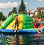 Customizable Theme Inflatable Water Park 1 Year Warranty