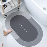 CLASSIC Design Style Super Absorbent Bath Rug Multipurpose Bathroom Rug Non Slip