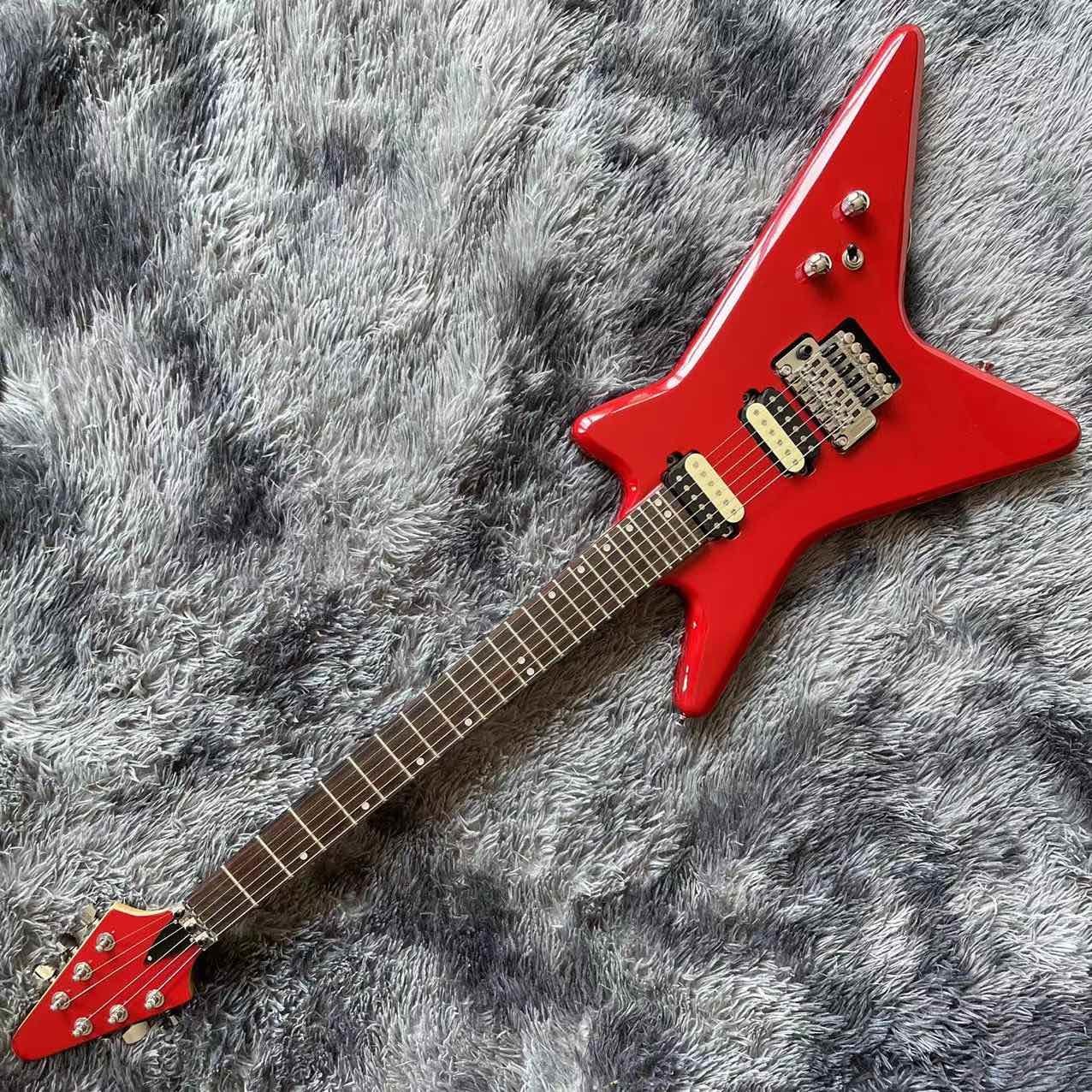 Custom Irregular shape electric guitar in kinds colors