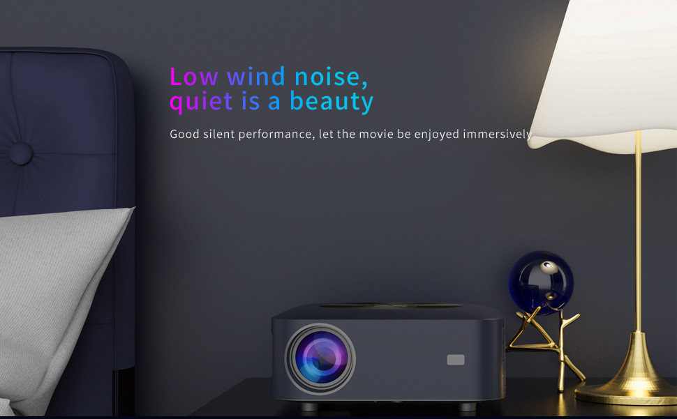 Home Theater Smart Led Lcd Full Hd Cinema 4k Projector 1080p Movie Android 9