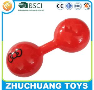Quality kids inflatable plastic dumbbell wholesale