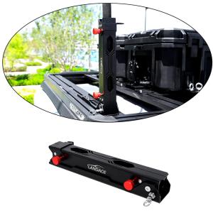 Quality Universal 4x4 Off Road Roof Rack Mount Flagpole Bracket 308*98.5*51.4mm Universal Fit wholesale