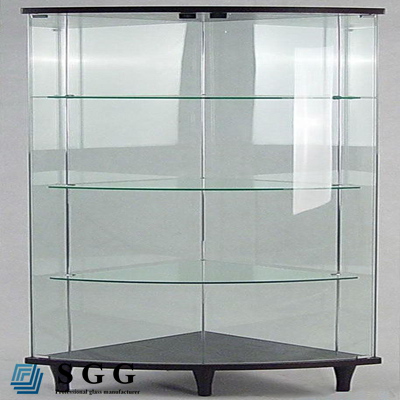 acid etched float glass