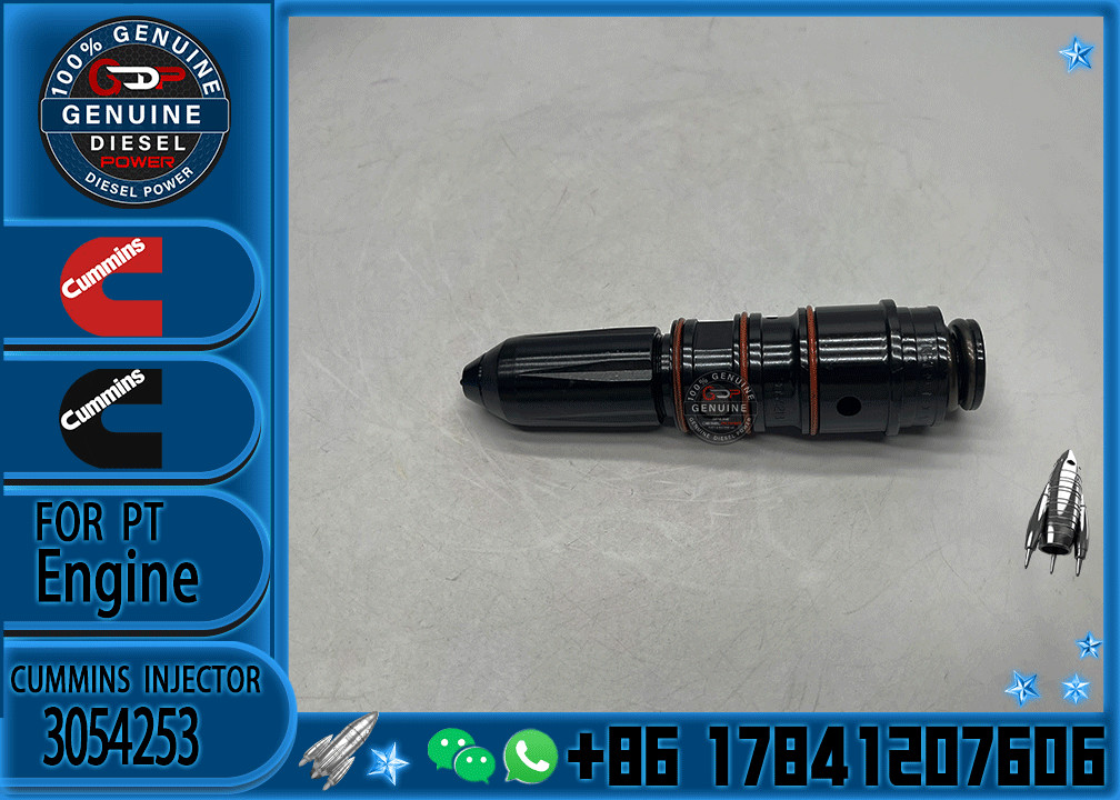 Common rail injector fuel injecto 3054218 3054253 3032392 4914325 for PT Excavator NTA855