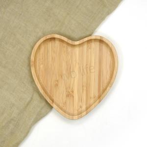 Quality Suction Baby Silicone Plate 18cm Heart Shaped wholesale