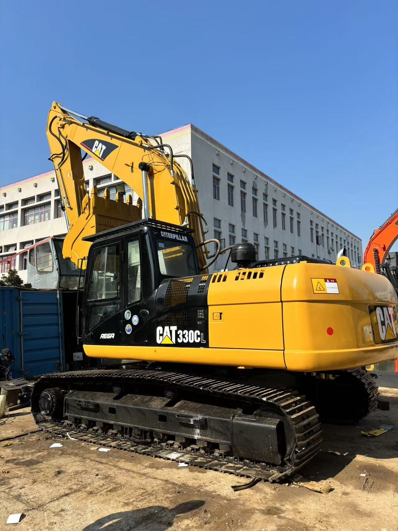 30tons Used Cat 330c 330cl Excavator Heavy Duty Equipment Bucket Capacity 1.7 M³