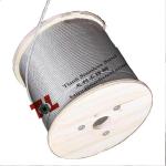 Stainless Steel Wire Rope 316 A4 1.4401 7x7 6mm 144kg per 1000m GBT9944-2015