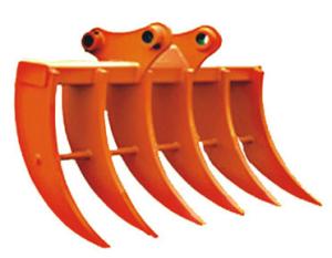 Quality Customized Excavator Skeleton Bucket Q345 Land Clearing Rakes wholesale