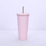 Single Wall Stainless Steel 304 Car Coffee Tumbler 750ml Colorful