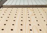High Density 1220mm Length 2440mm Width MDF Pegboard