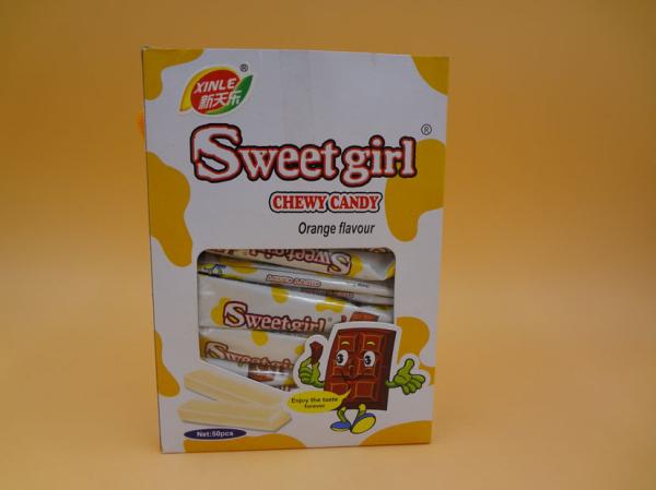 50pcs Milk flavor Chewy candy OEM available chewy soft candy HALAL products