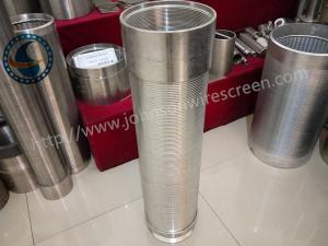 Quality 40 Slot Stainless Steel Water Well Screen Solid Structure OEM / ODM Available wholesale