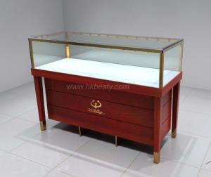 Quality Customized wooden furniture showcase for jewellery display wholesale