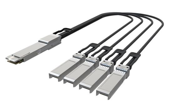 400G QSFPDD to 4x100G QSFP56 Breakout (Direct Attach Cable) Cables (Passive) 1M