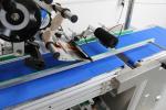 Electric Auto Top and Bottom Flat Box Sticker Labeling Machine for Carton