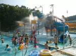 Aqua Park Playground Water Slide Family Fiberglass Big Splash Slide Anti