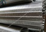 Anti - Corrosion Water Well Sand Screen , Stainless Steel Wedge Wire Screen
