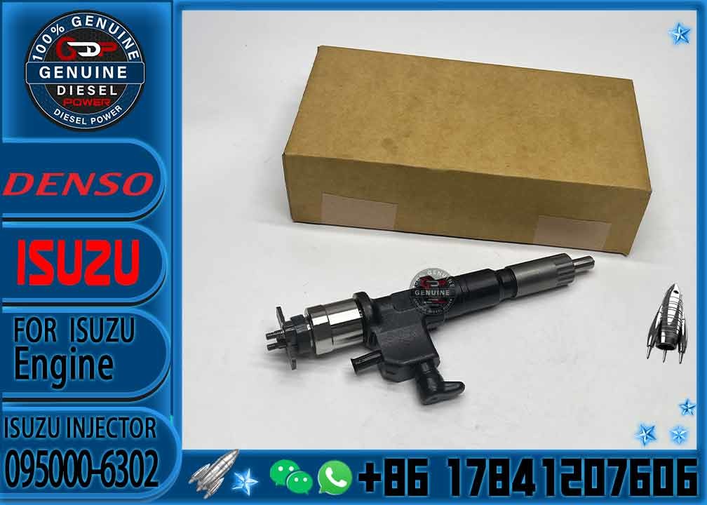 Diesel fuel injector 095000-6300 095000-6303 1153004361 1153004362 1153004363 1-15300436-3 for ISUZU/HITACHI 6WF1 6VZ1 6