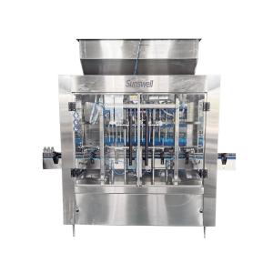 Quality 4000bph Automatic Edible Oil Filling Machine Touch Screen Adjustment wholesale