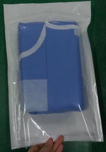 Quality Non Woven SMS Disposable Protective Gowns , Disposable Safety Clothing Anti Dust wholesale