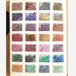 Colorful Glitter Powder Nail Art Crafts Indoor Decorations for Christmas Holiday
