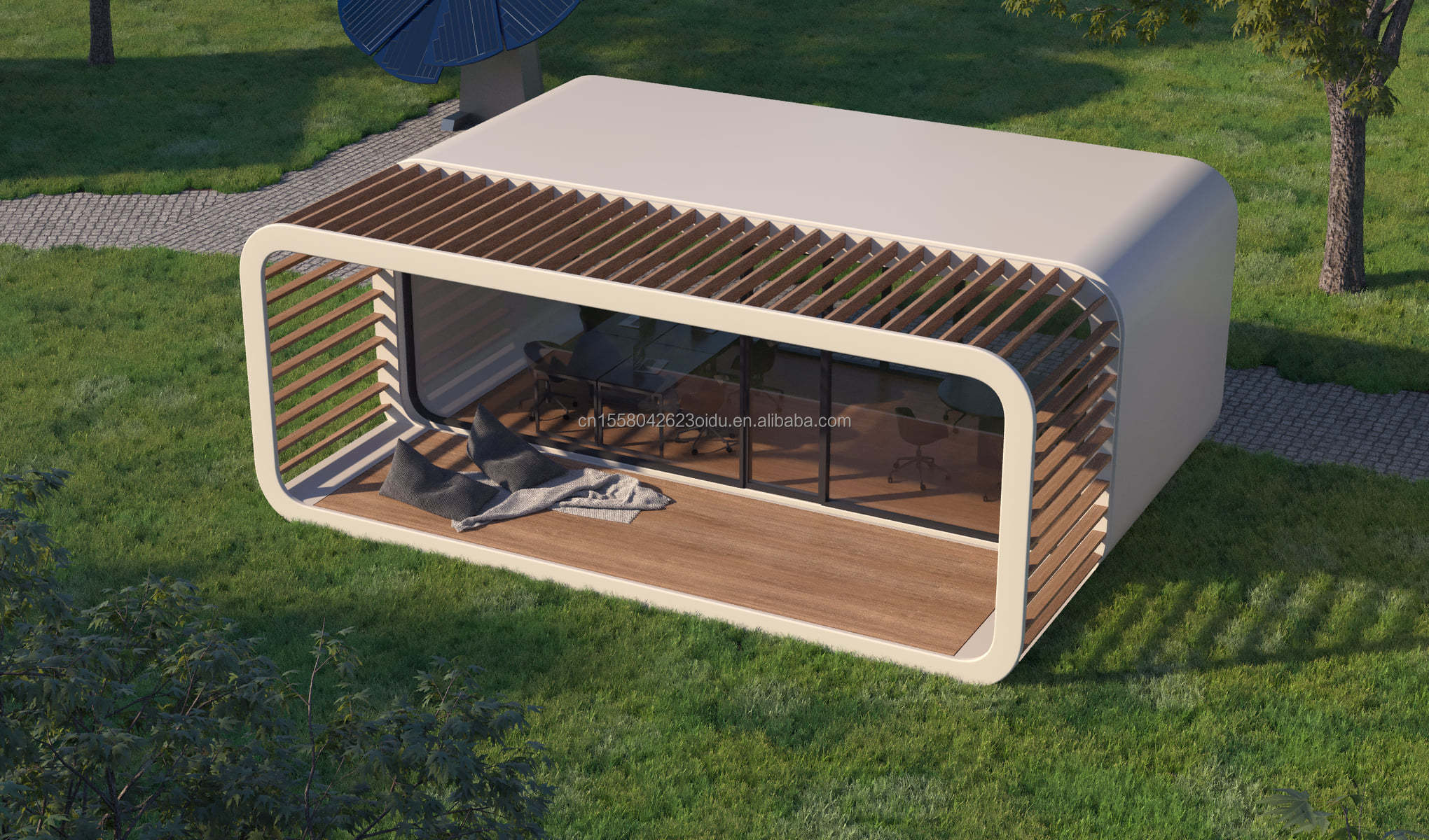 Customized Color Modern Container House Exquisite Prefabricated Movable House for Hotel from Arc Garden Housing
