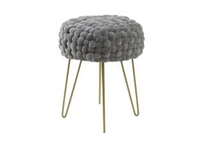 Quality Fashion Pure Hand Knitting Creative Kd Nordic Stool Shoe Changing wholesale