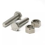 304 316 Stainless Steel Fasteners Full / Half Thread 2205 Hex Head Bolts Nut