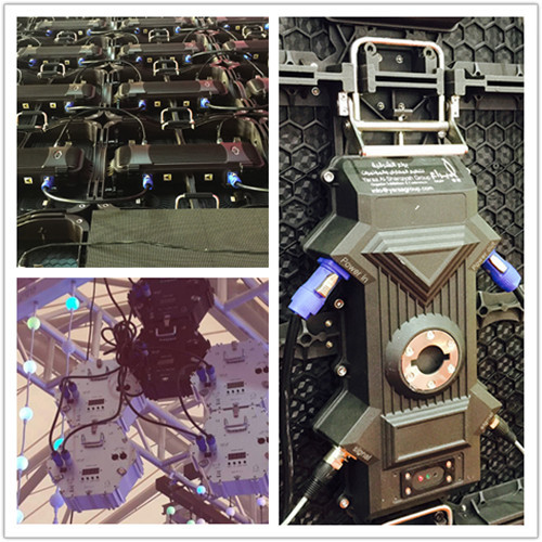 High Quality PBT Material Audio and Lighting Circular Power Connector