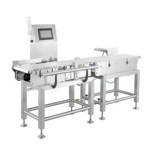 Quality Sea Food Industrial 8 Grade Weight Sorting Conveyor Online Check Weigher 220 V wholesale
