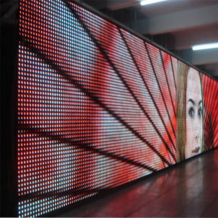 Waterproof Good Resolution 75% Transparent Curtain LED Display