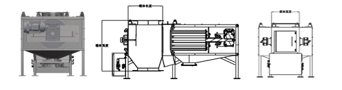 Special Casing Type Fully Automatic Liquid Pipeline Magnetic Separator Machine For Lithium Battery Industry
