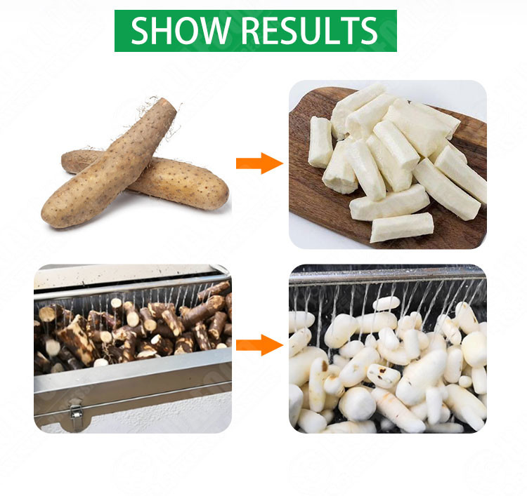 Cassava Peeling Machine Skin Remover