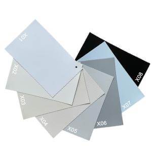 China Custom Indoor Window Curtain Fiberglass And PVC Blackout Roller Blinds Fabric on sale