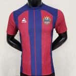 Retro Club Team Uniform Training Football Sports Wear Men'S Soccer Jersey Blue