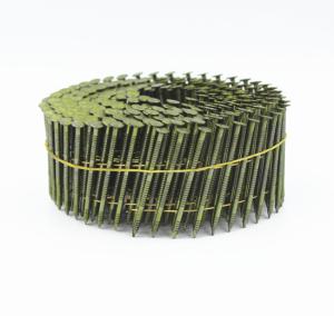China Air Coil Nail 2.5*65mm Galvanized Wire Welded Ring Nails for 16 Degree Nails on sale