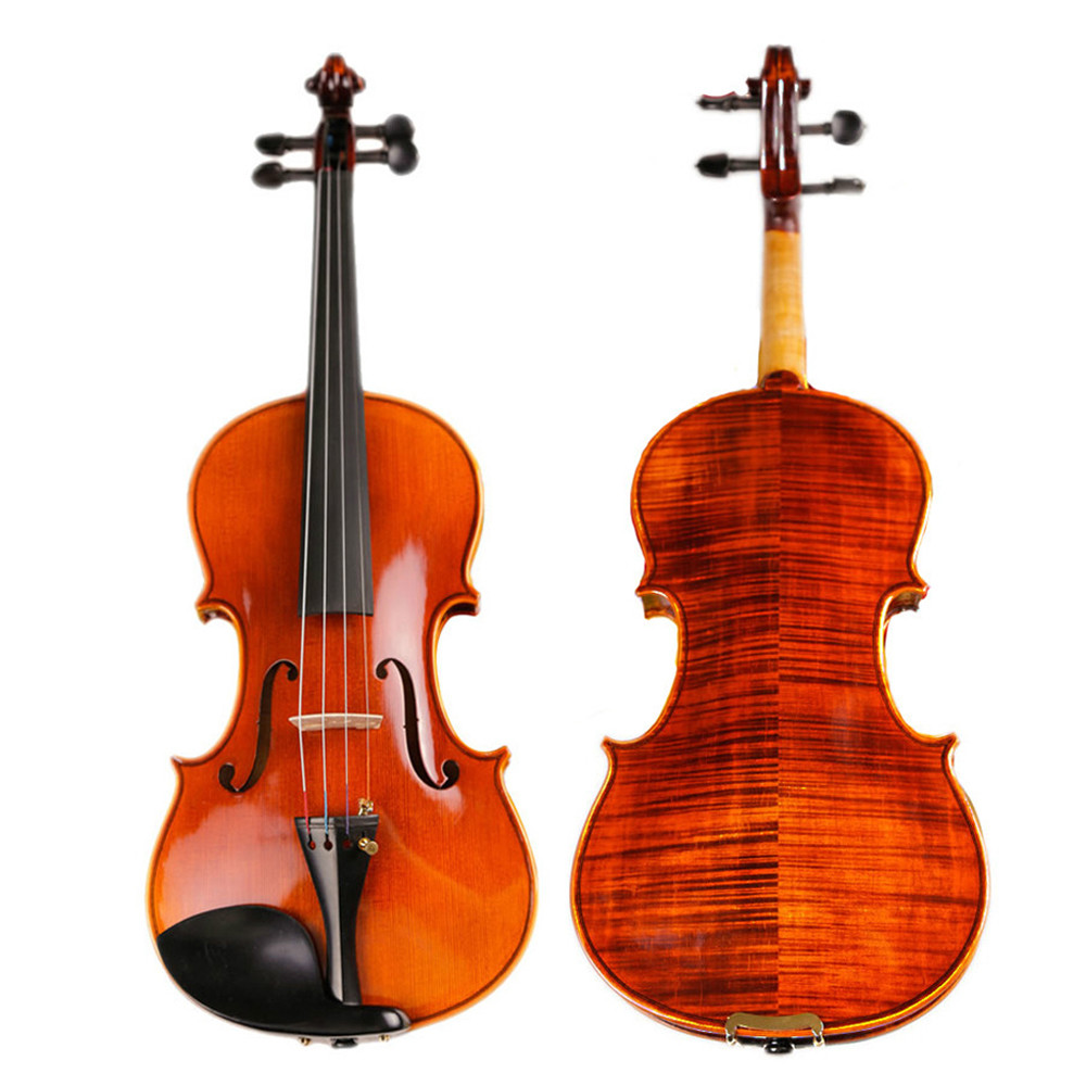 professional grade Violin Flame Maple Violin For Sale German old violin 4/4 china factory Why is China the largest manuf