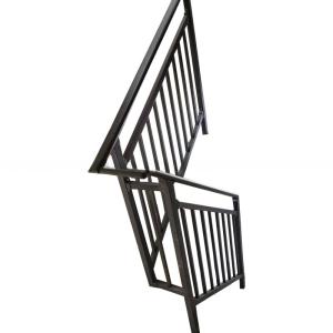 Quality Forged iron 316SS Commercial Stair Railing Balustrade Interior wholesale