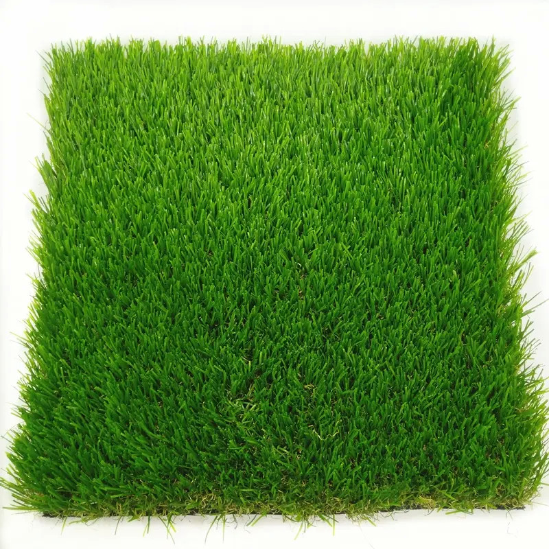 Pet Safe Landscaping Synthetic Artificial Grass Carpet Lawn 30mm For Kids 3 / 8 ''