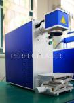 Aluminum , Ceramic Rotary Fibre Laser Marking Machine For Zipper , Key Holder