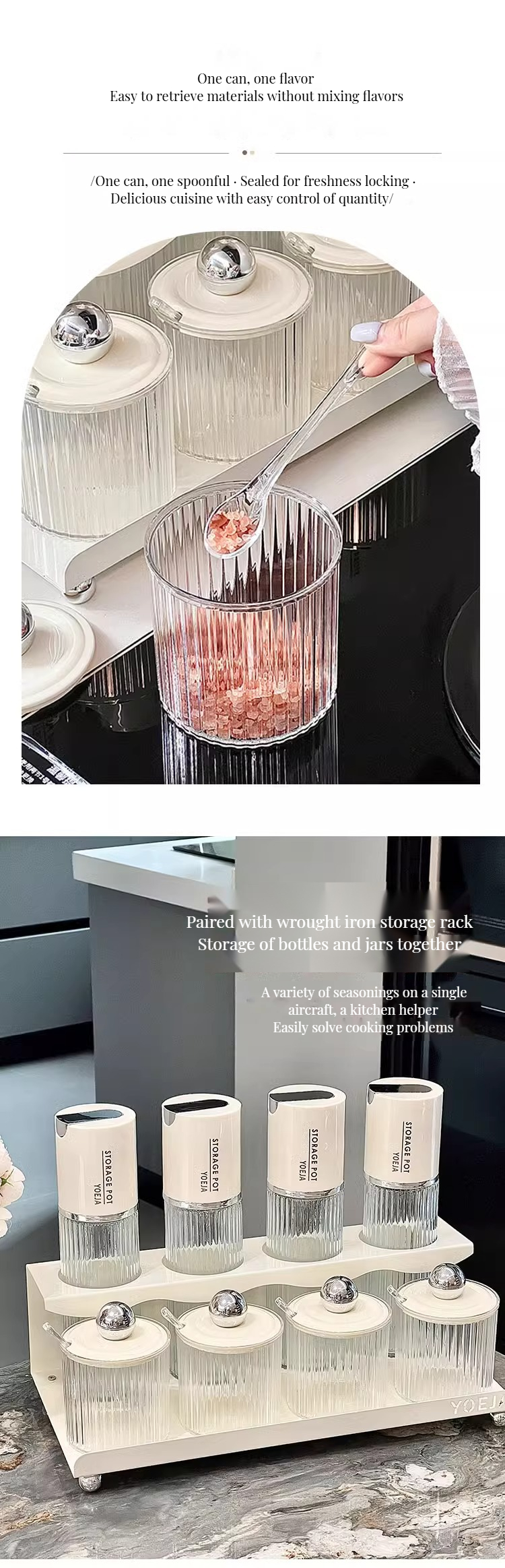 Customized Lid Spice Rack Cabinet Organizer for Space-Saving Kitchen Storage Solutions