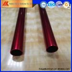 12.7 Inches Holes Matte Round Aluminum Tube Profiles OEM