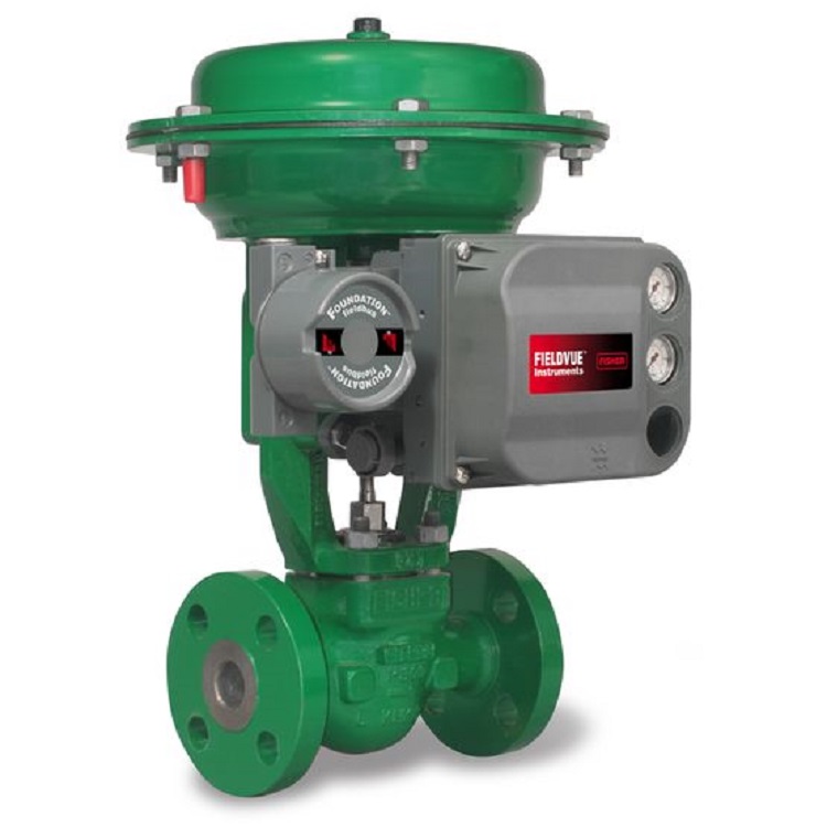 Fishers DVC6200 ET Control Valve Positioner 667 Pneumatic Actuator 67CFR Filter Regulator