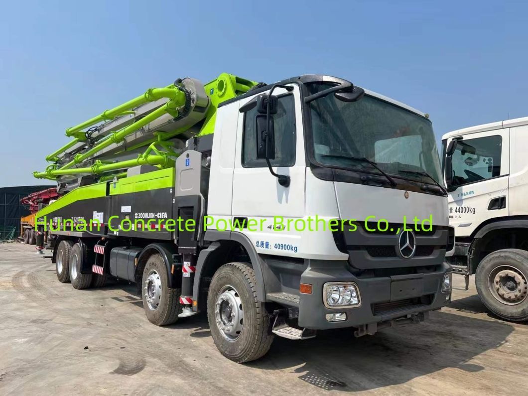 2013 Truck Mounted Pump 52 Meter Concrete Pump Truck Benz Chassis