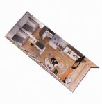 Outdoor Modern Design Prefabricated Container House with Alluminum Alloy Window