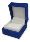 Printed Mini Paper Ring Jewelry Box High Gloss Embossing Logol Durable