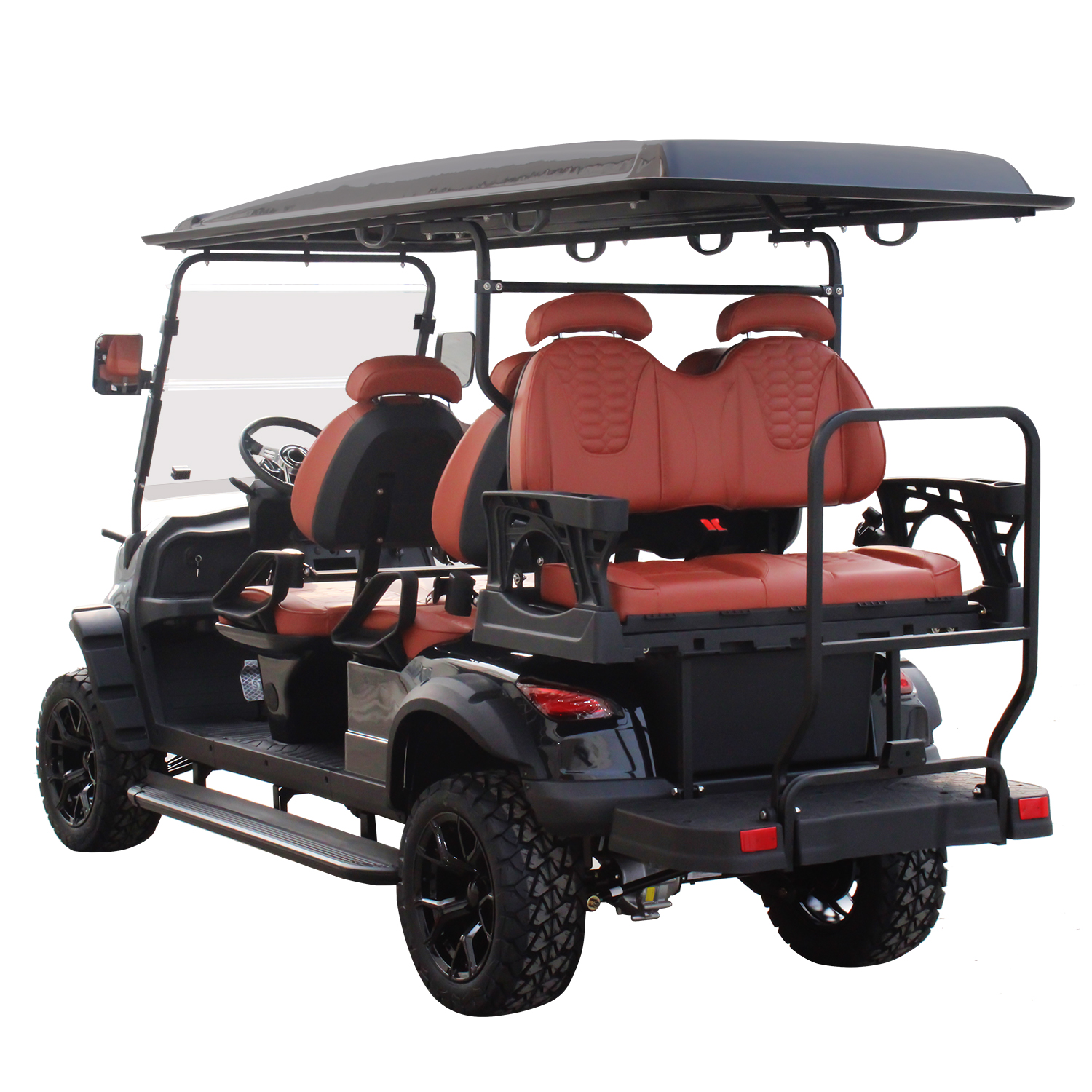 OEM Supply 48V Electric Golf Cart Max Speed 30-50Km/h Customized Colors Energy Vehicle